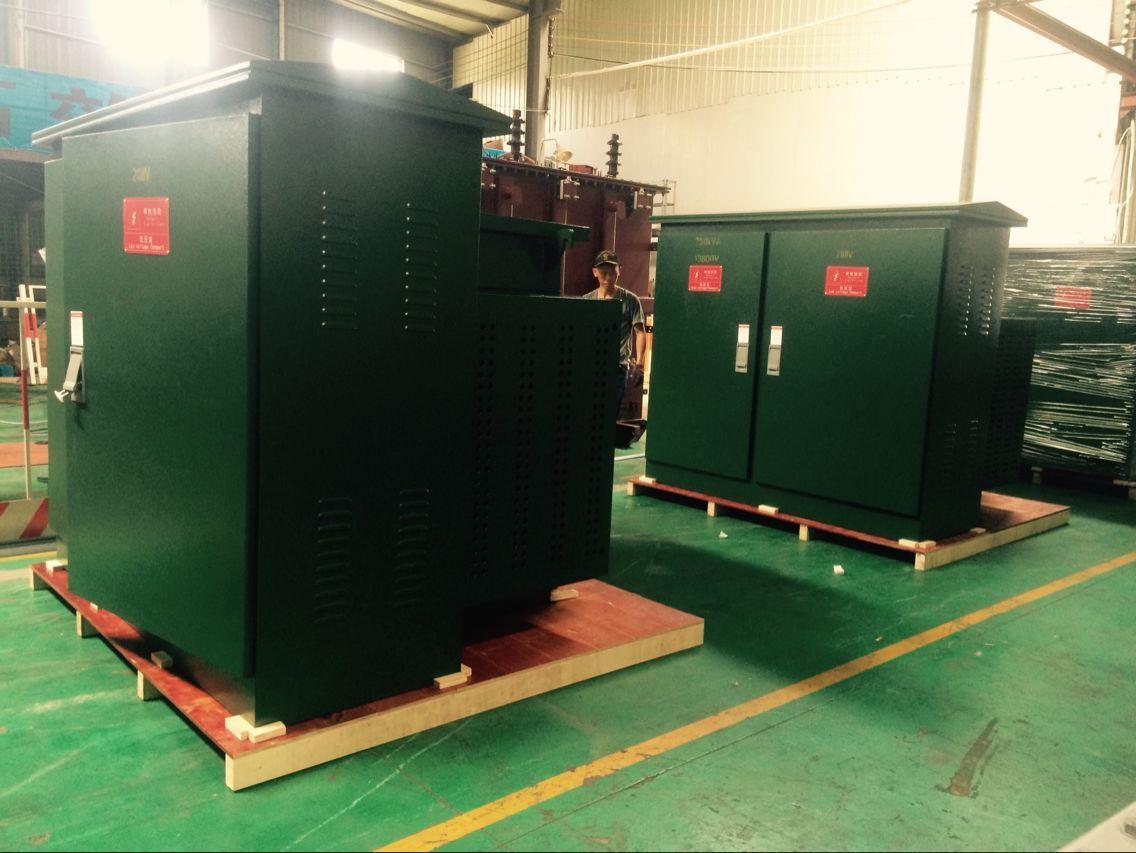 Pad-mounted transformers prepared for export to South America